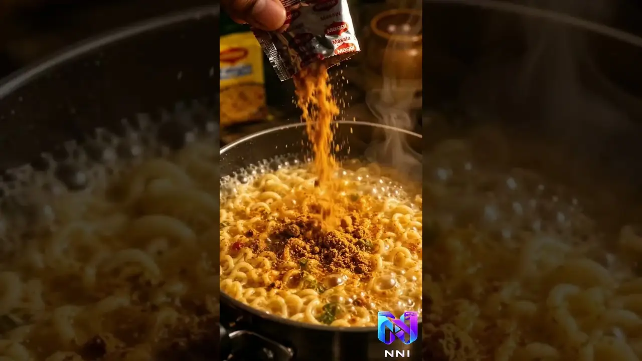Rain Hunger and MAGGI AI commercial