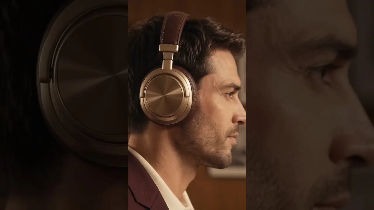 Style Meets Sound — Premium Headphones Cinematic AI Ad by NNI Design Studio
