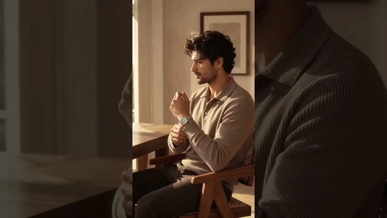 Effortlessly Refined — Modern Menswear Cinematic AI Ad by NNI Design Studio