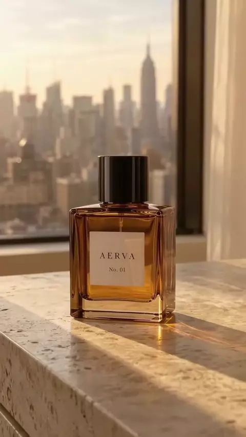 AERVA No. 01 — The Essence of Elegance cinematic AI ad by NNI Design Studio